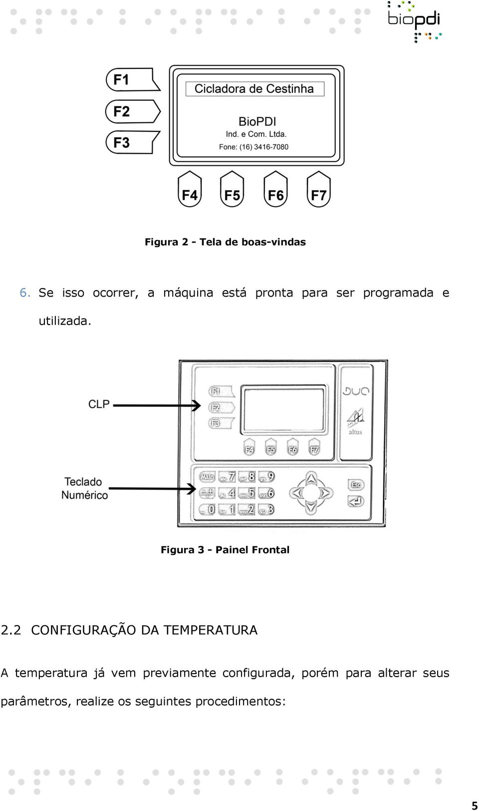 Figura 3 - Painel Frontal 2.