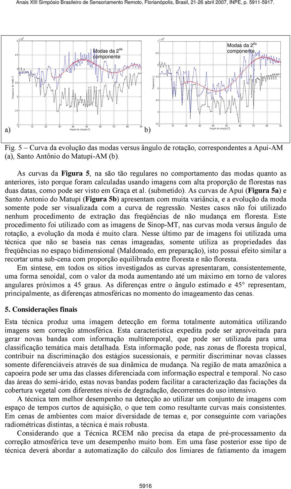 visto em Graça et al. (submetido).