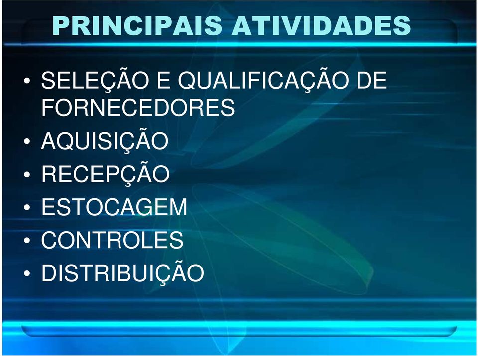 FORNECEDORES AQUISIÇÃO