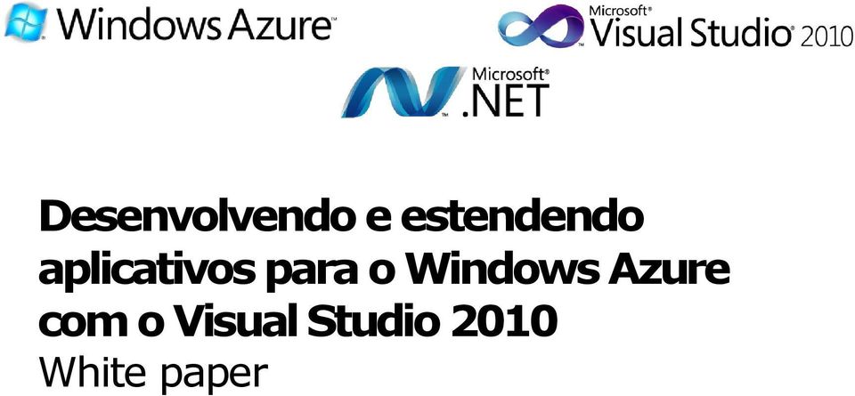 para o Windows Azure