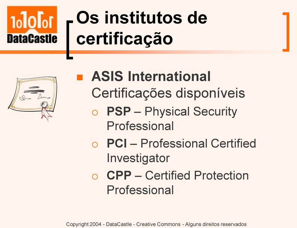 Physical Security Professional PCI