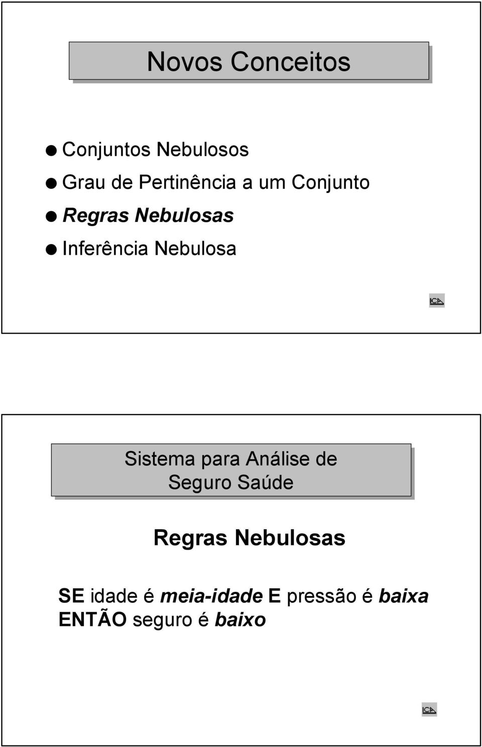 Sistema para Análise de Seguro Saúde Regras Nebulosas