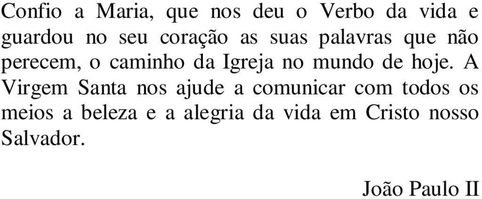 mundo de hoje.