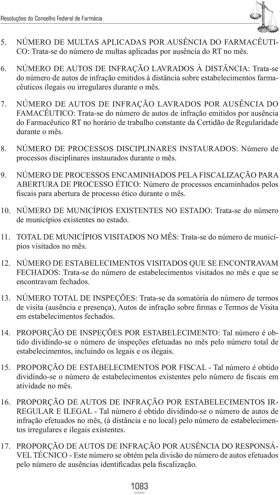 NÚMERO DE AUTOS DE INFRAÇÃO LAVRADOS POR AUSÊNCIA DO FAMACÊUTICO: Trata-se do número de autos de infração emitidos por ausência do Farmacêutico RT no horário de trabalho constante da Certidão de