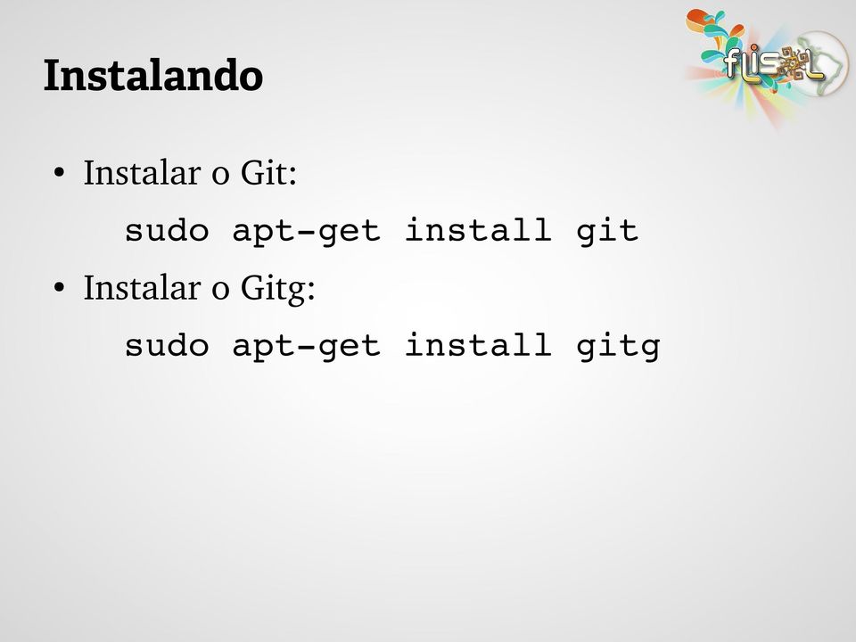 install git Instalar o