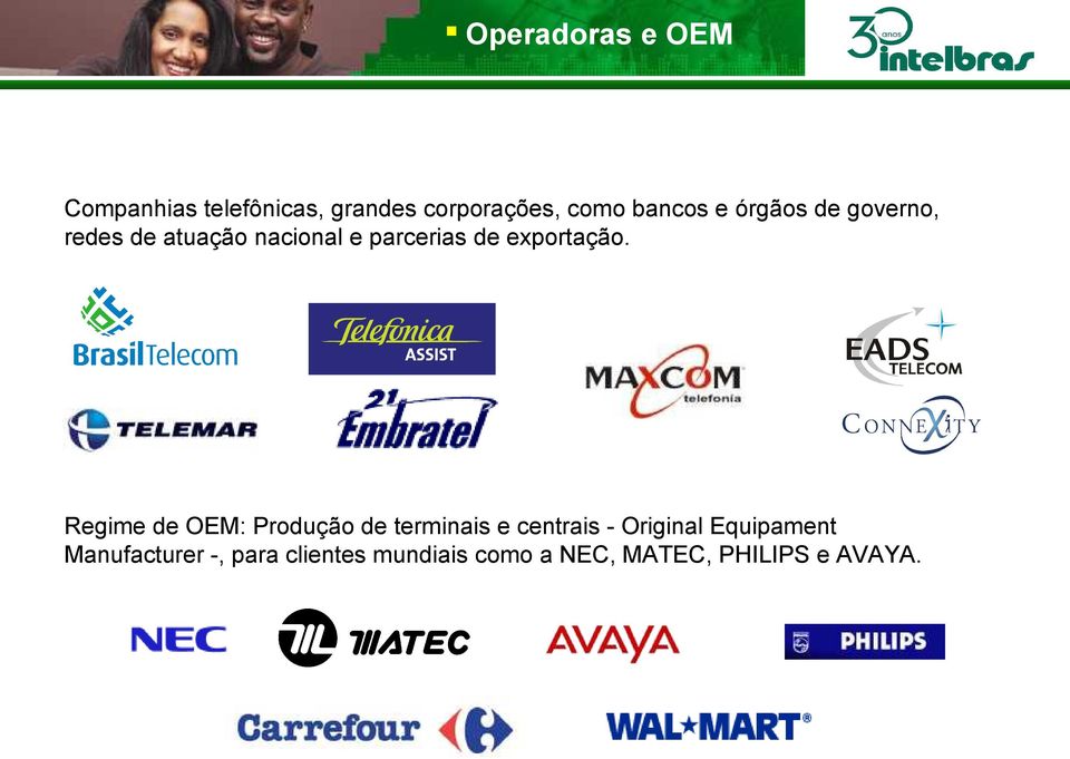 exportação.