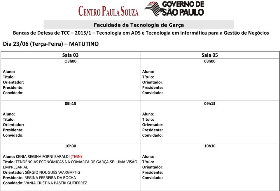 DE GARÇA-SP: UMA VISÃO EMPRESARIAL SÉRGIO NOUGUÈS