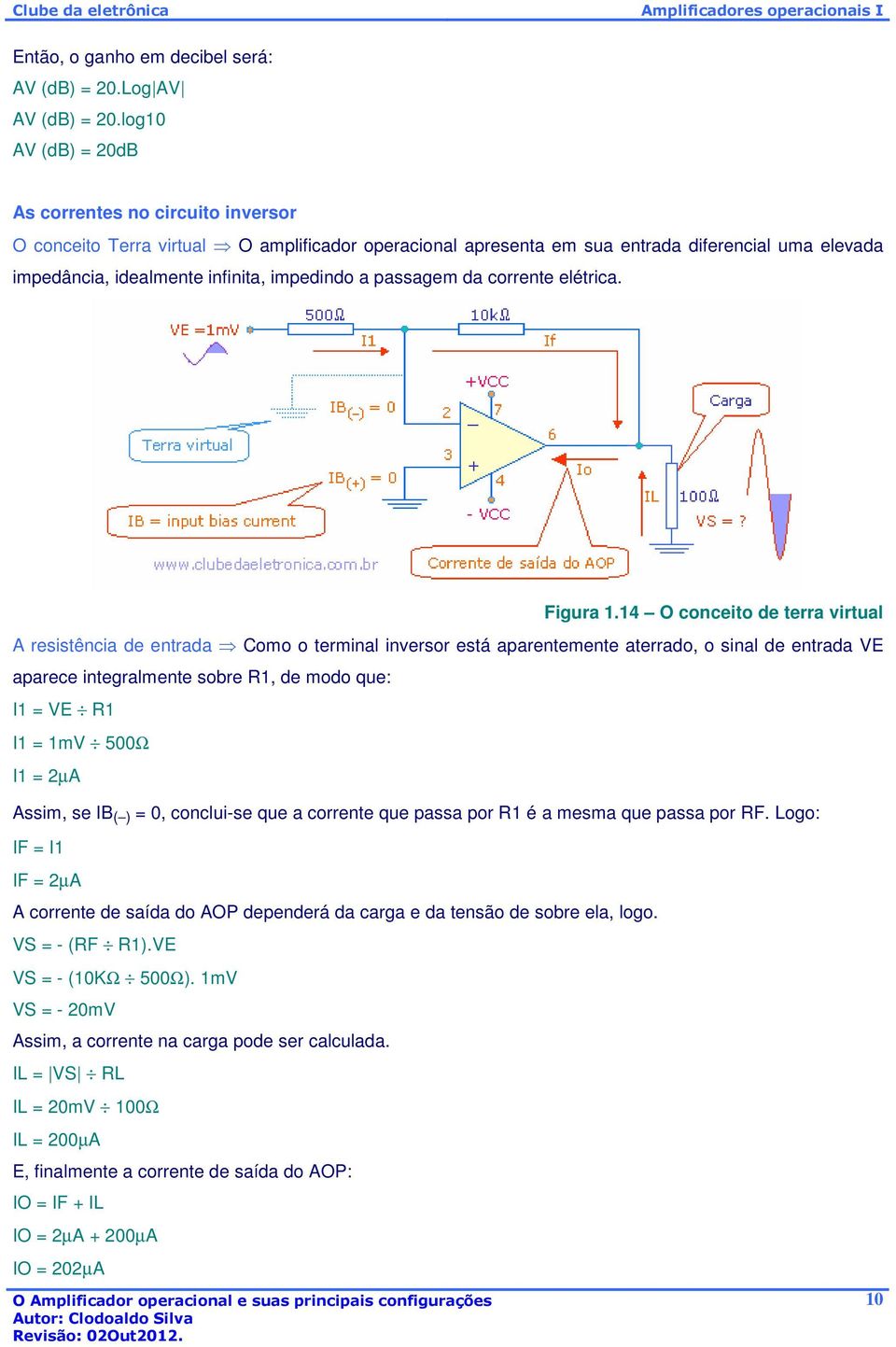 a passagem da corrente elétrica. Figura 1.