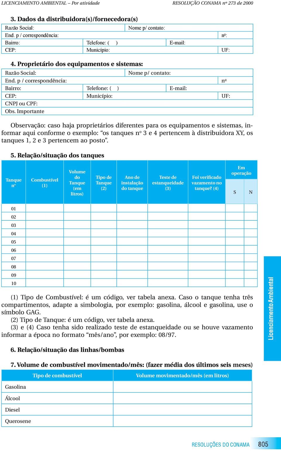 p / correspondência: n o Bairro: Telefone: E-mail: CEP: Município: UF: CNPJ ou CPF: Obs.