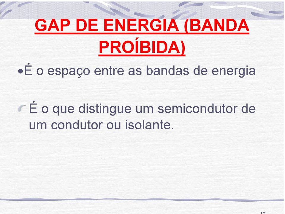 energia É o que distingue um