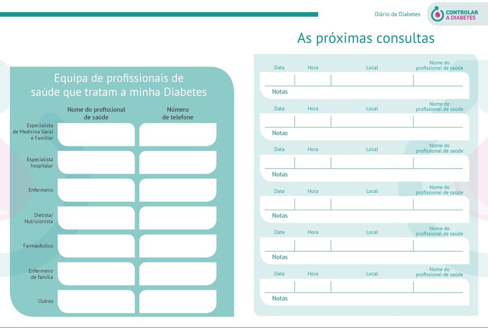 Nome do profissional de saúde Nome do profissional de saúde Nome do profissional de saúde Nome do profissional de saúde Dietista/