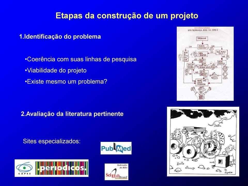 de pesquisa Viabilidade do projeto Existe mesmo um