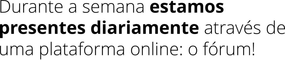 diariamente através de