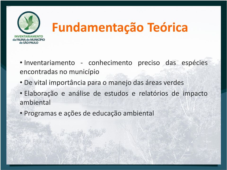 Devitalimportânciaparaomanejodasáreasverdes Elaboração e