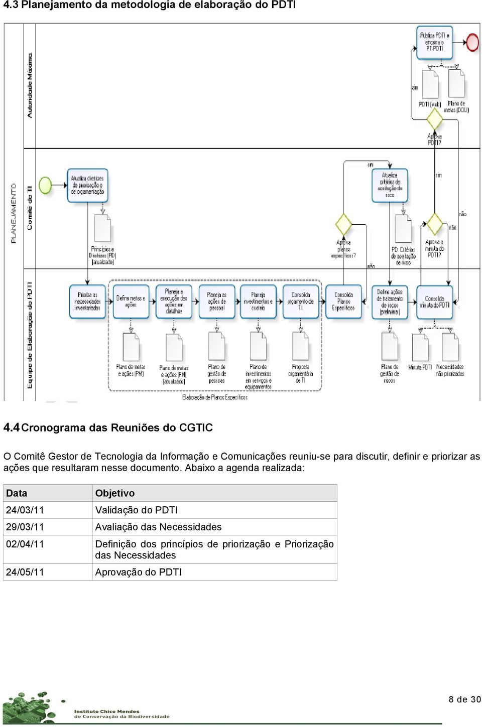 discutir, finir e priorizar as ações que resultaram nesse documento.