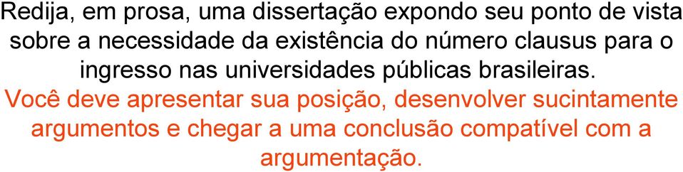 universidades públicas brasileiras.