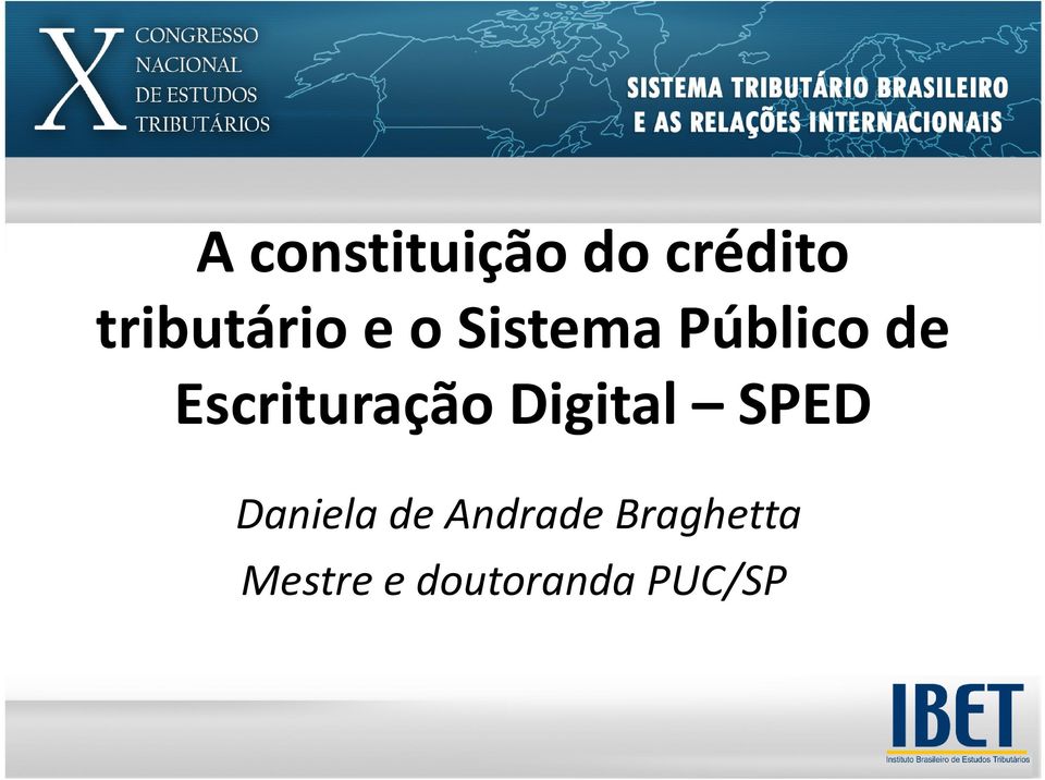 Escrituração Digital SPED Daniela