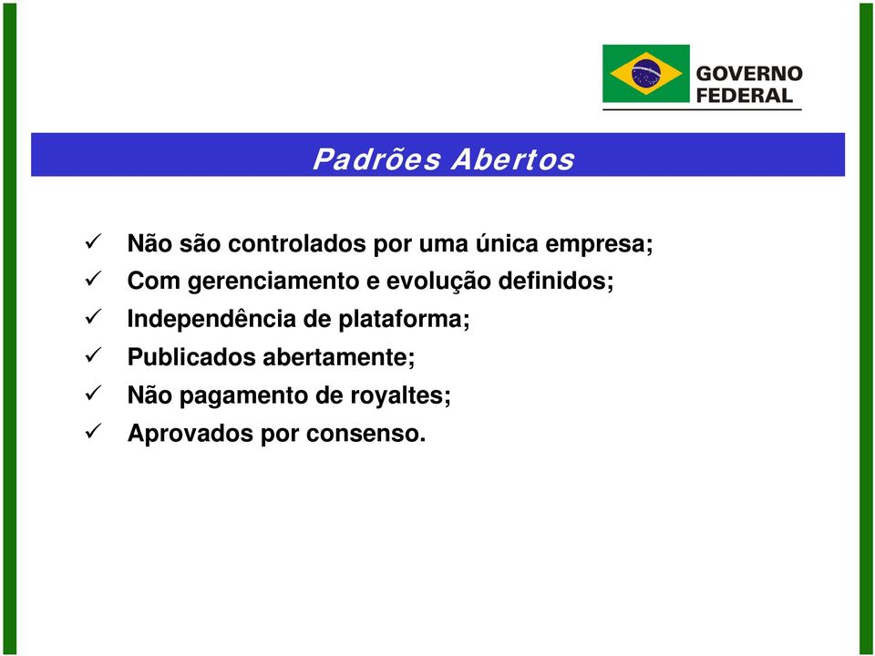 Independência de plataforma; Publicados