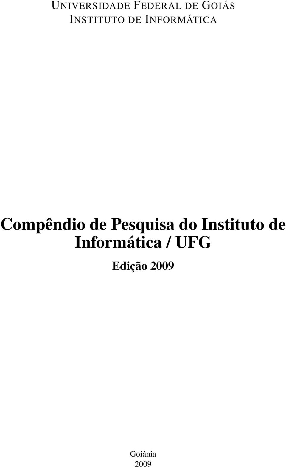 Compêndio de Pesquisa do