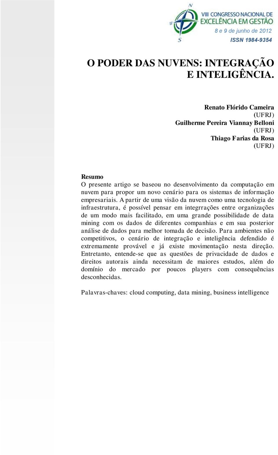 cenário para os sistemas de informação empresariais.