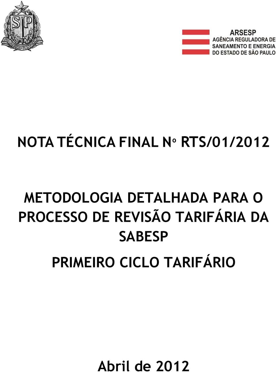 PROCESSO DE REVISÃO TARIFÁRIA DA