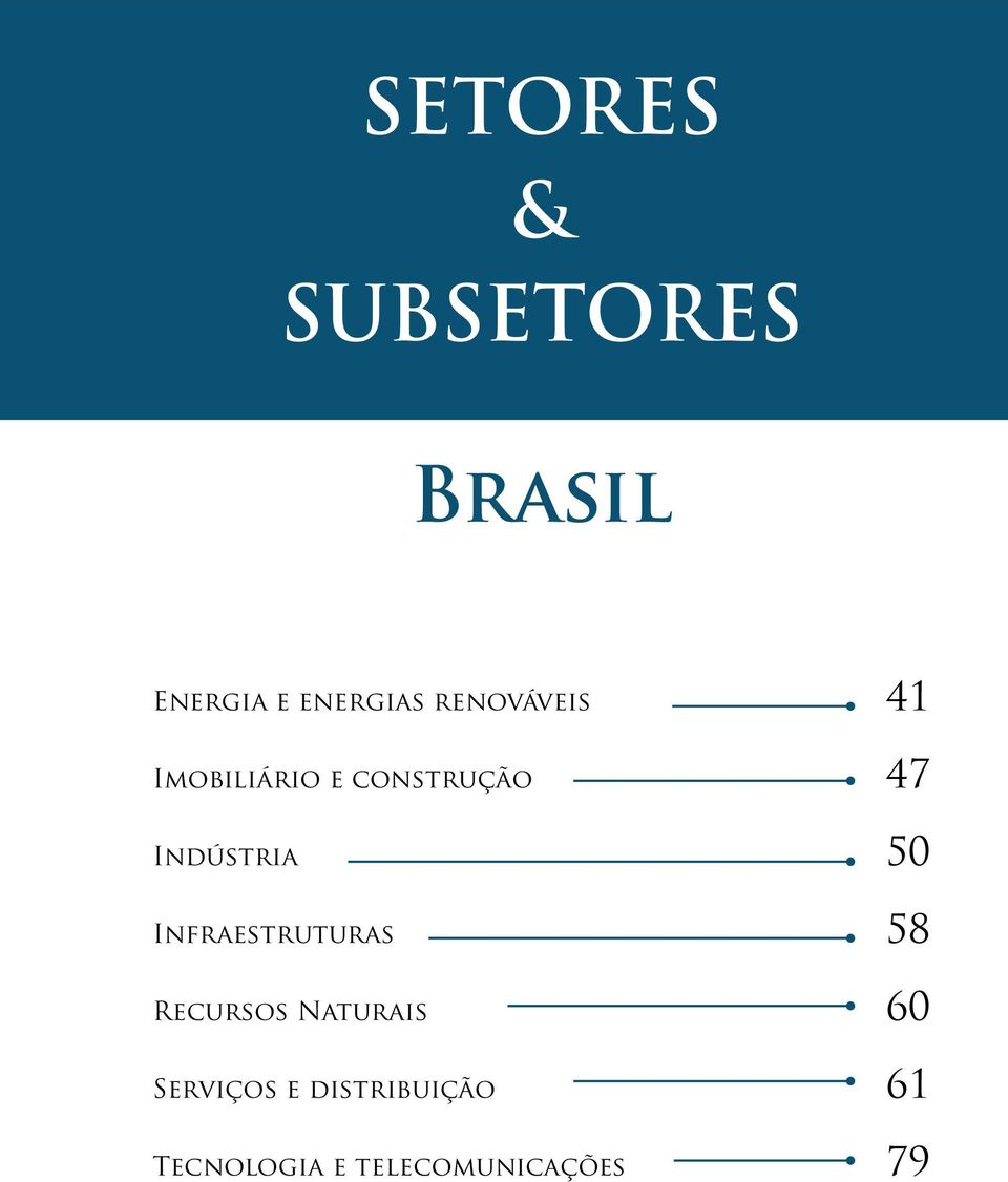 Infraestruturas Recursos Naturais Serviços e