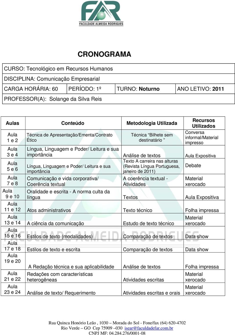 Leitura e sua importância Análise de textos Expositiva Texto A carreira nas alturas Língua, Linguagem e Poder/ Leitura e sua (Revista Língua Portuguesa, 5 e 6 importância janeiro de 2011) Debate 7 e