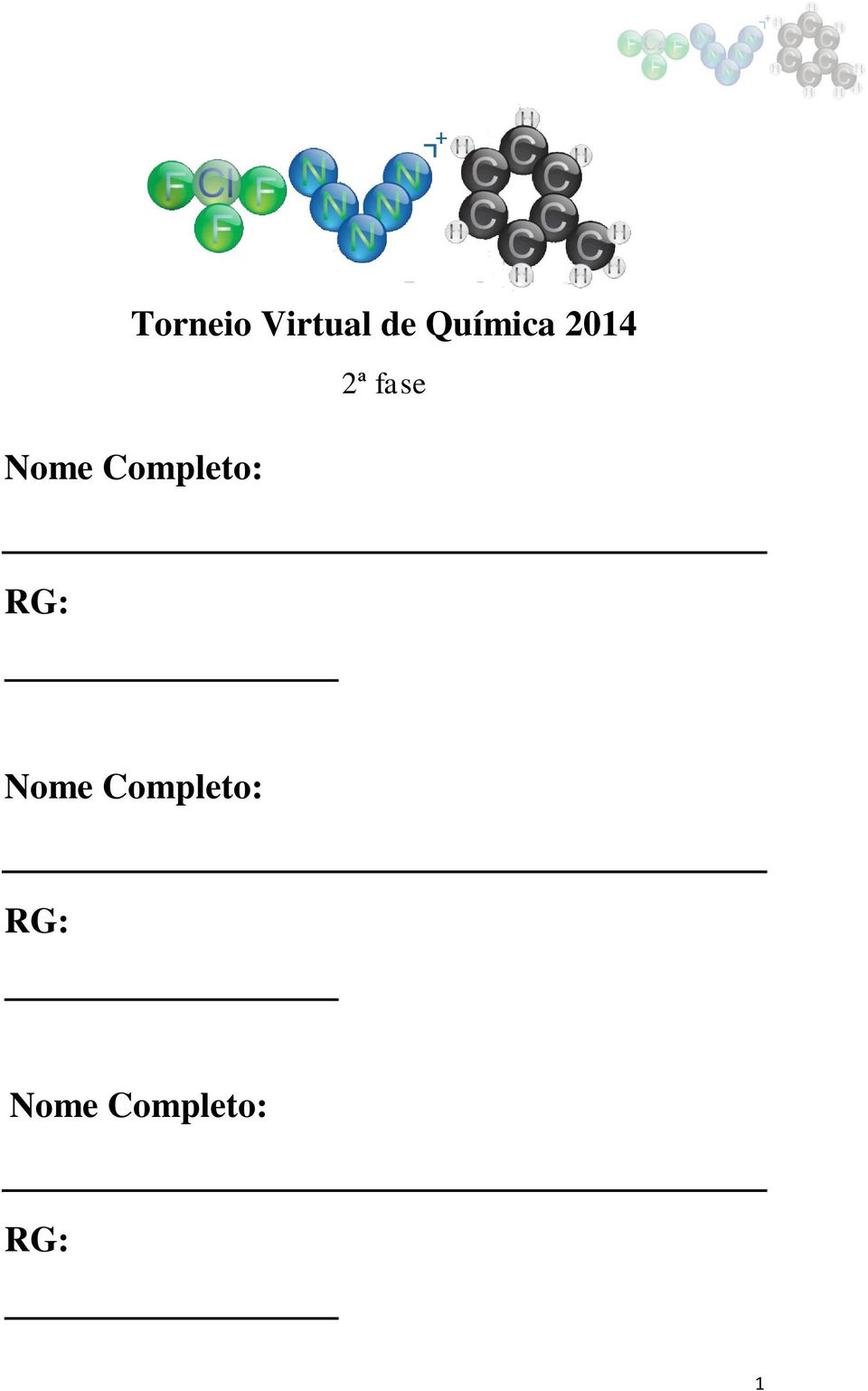 Completo: 2ª fase RG: