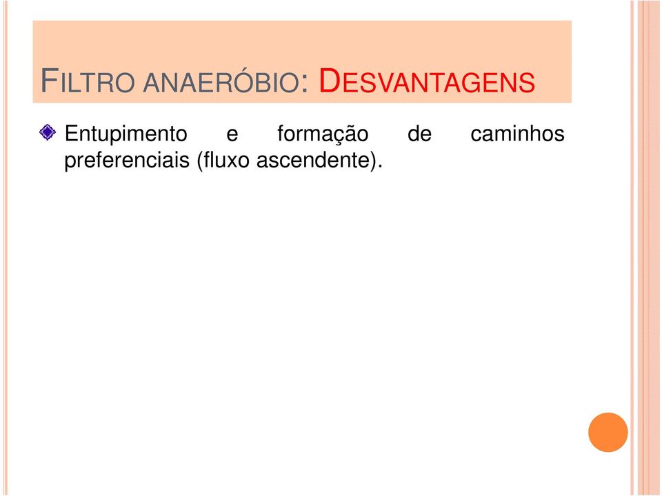 e formação de caminhos