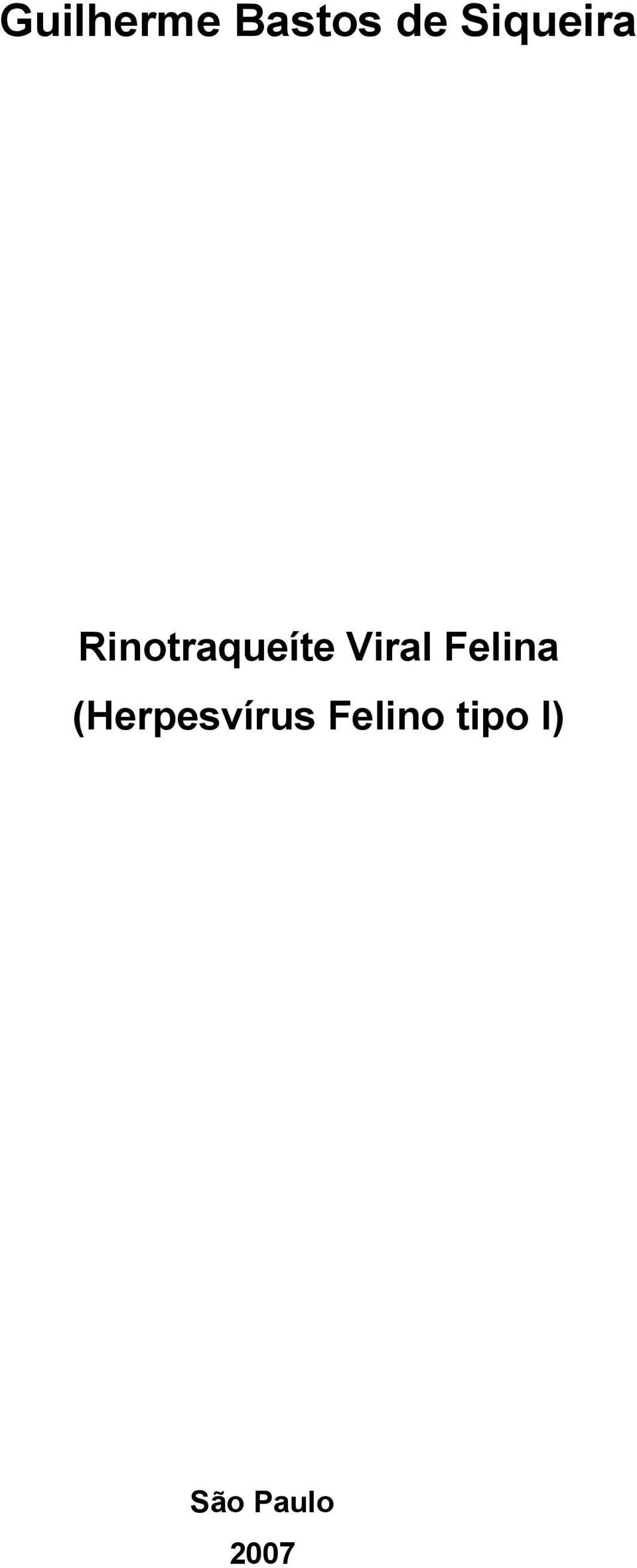 Viral Felina