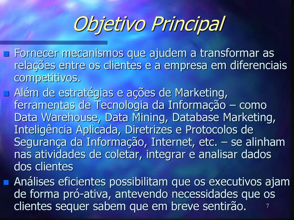 Inteligência Aplicada, Diretrizes e Protocolos de Segurança da Informação, Internet, etc.