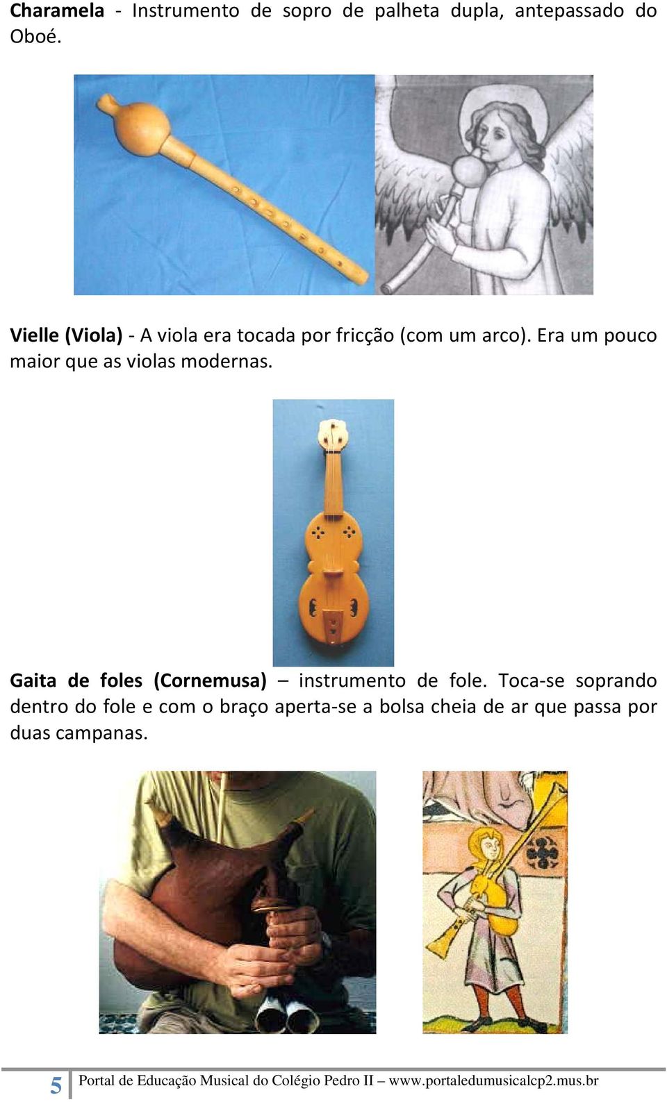 Era um pouco maior que as violas modernas.