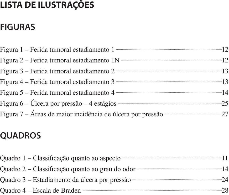 pressão 4 estágios 25 Figura 7 Áreas de maior incidência de úlcera por pressão 27 QUADROS Quadro 1 Classificação quanto ao