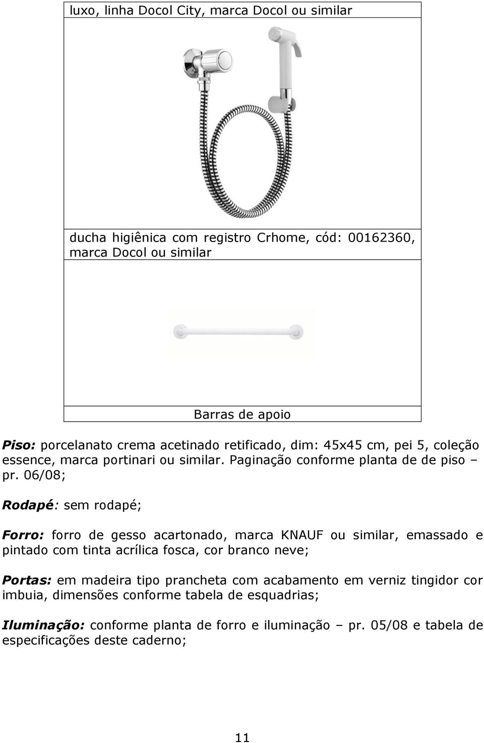 Paginação conforme planta de de piso pr.