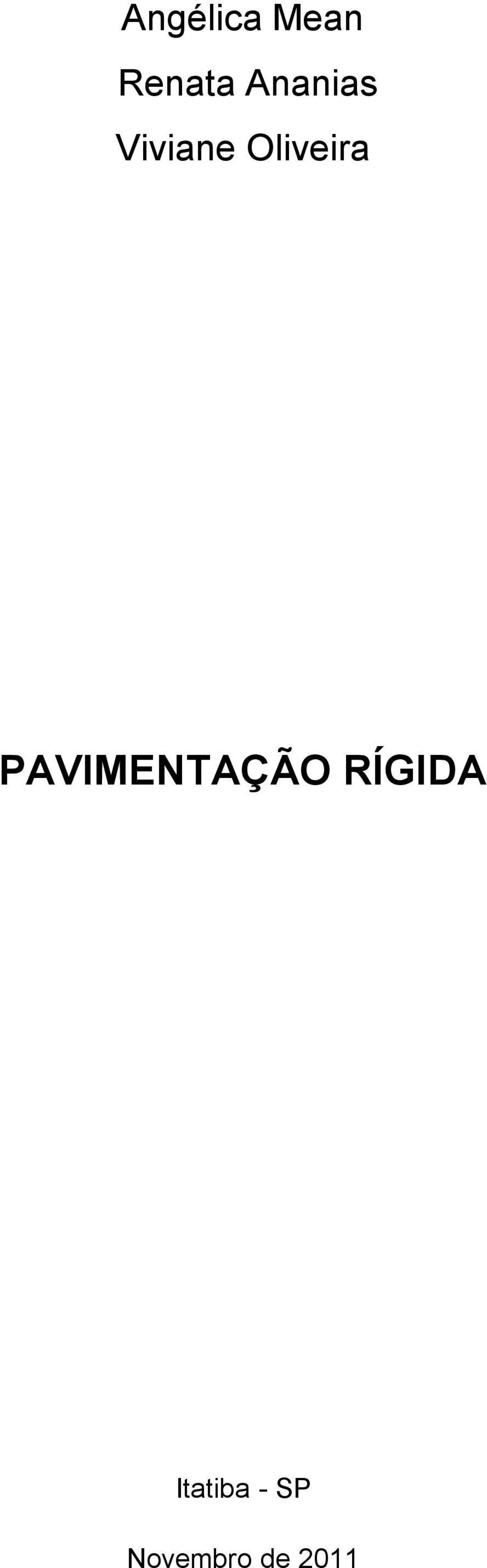 Oliveira PAVIMENTAÇÃO