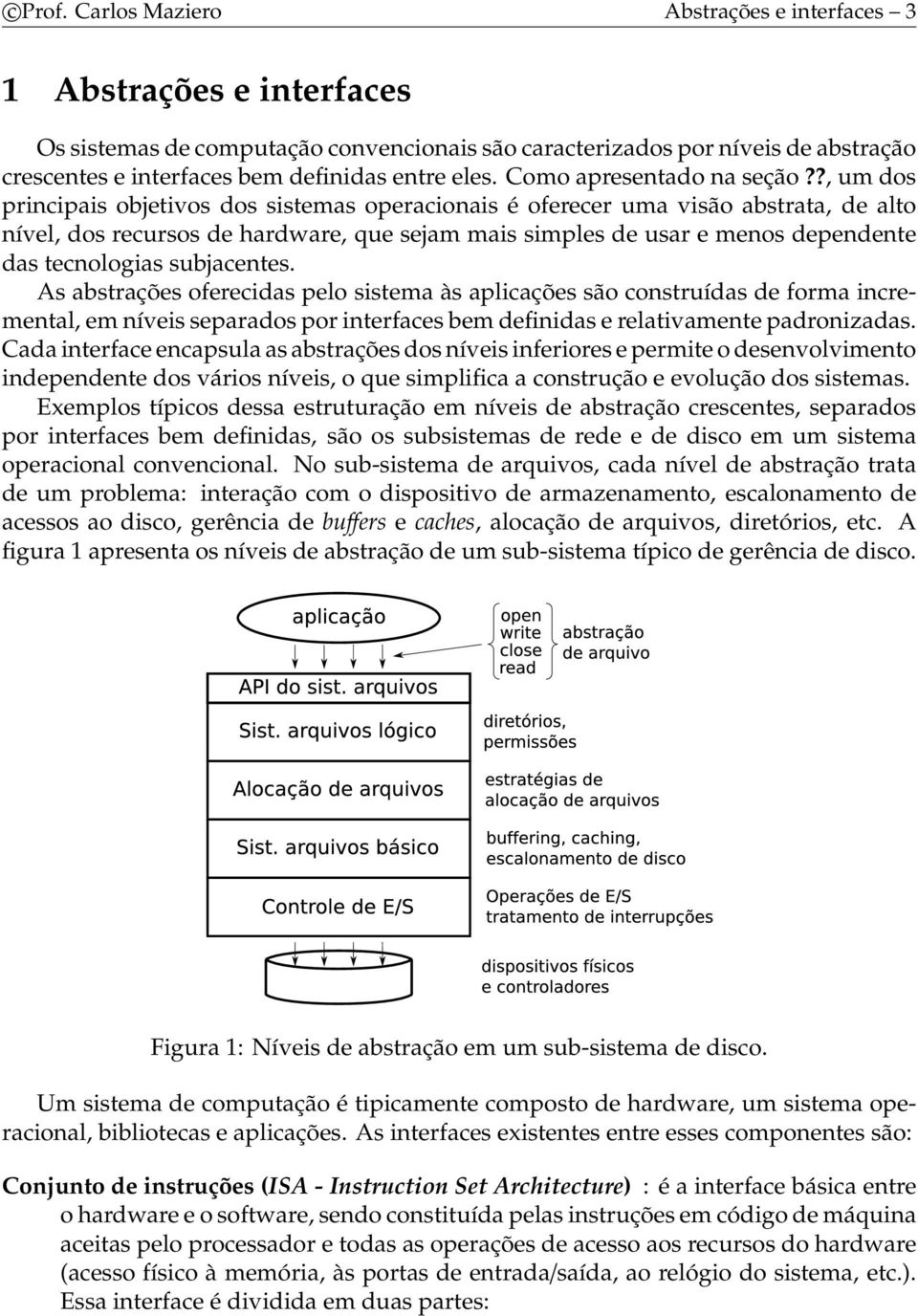 Como apresentado na seção?