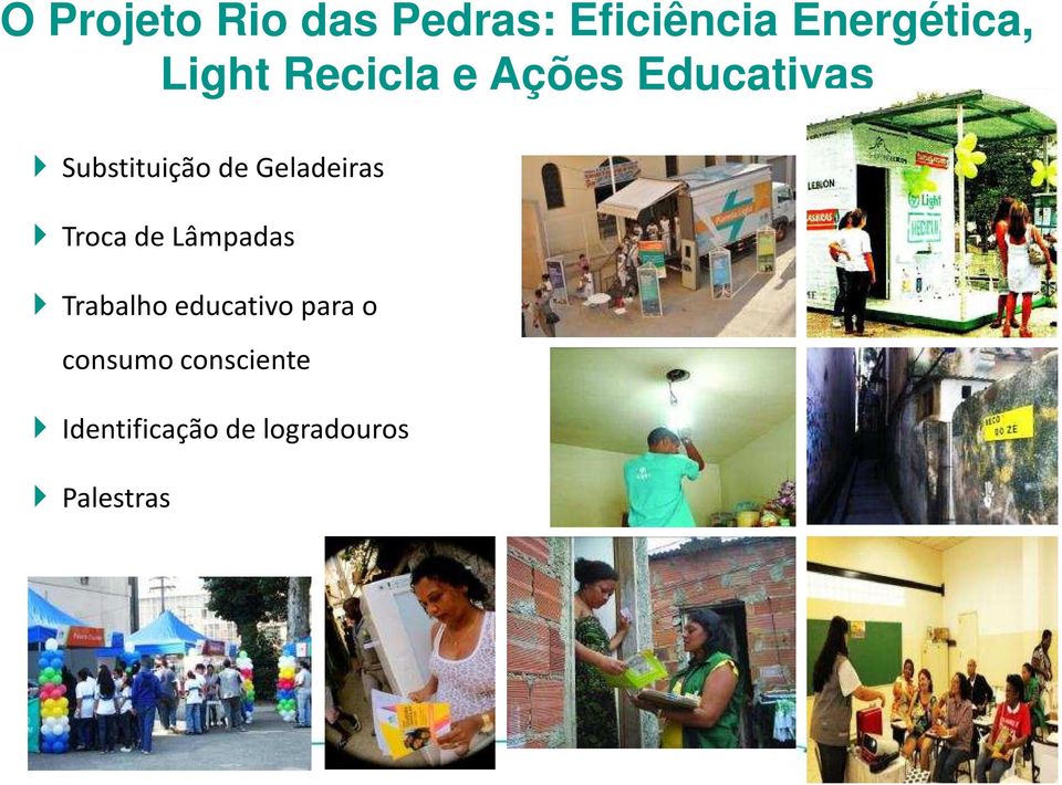 Geladeiras Troca de Lâmpadas Trabalho educativo para