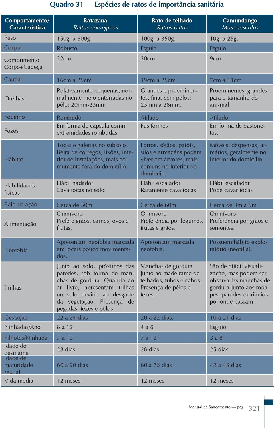 pêlo: 20mm-23mm Grandes e proeminentes, finas sem pêlos: 25mm a 28mm. Proeminentes, grandes para o tamanho do ani-mal.