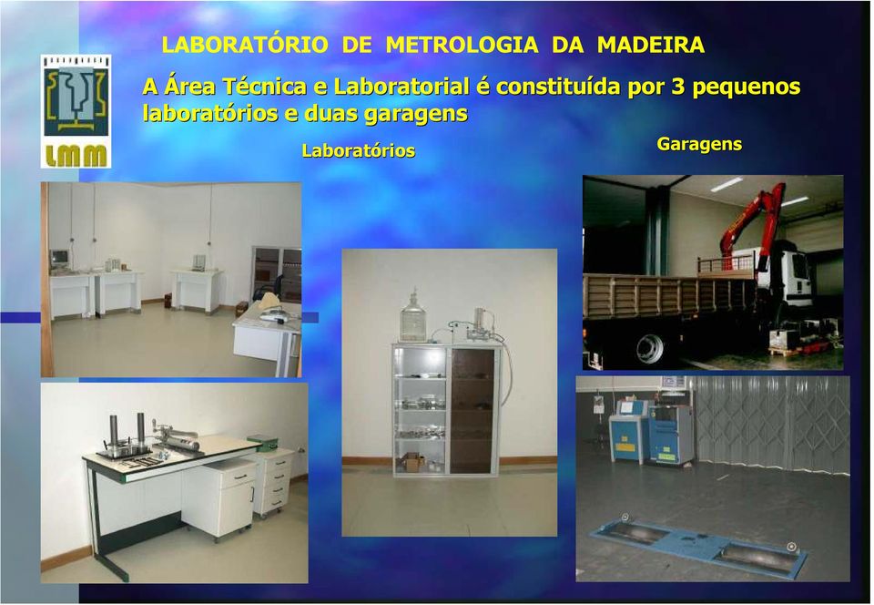 3 pequenos laboratórios rios e