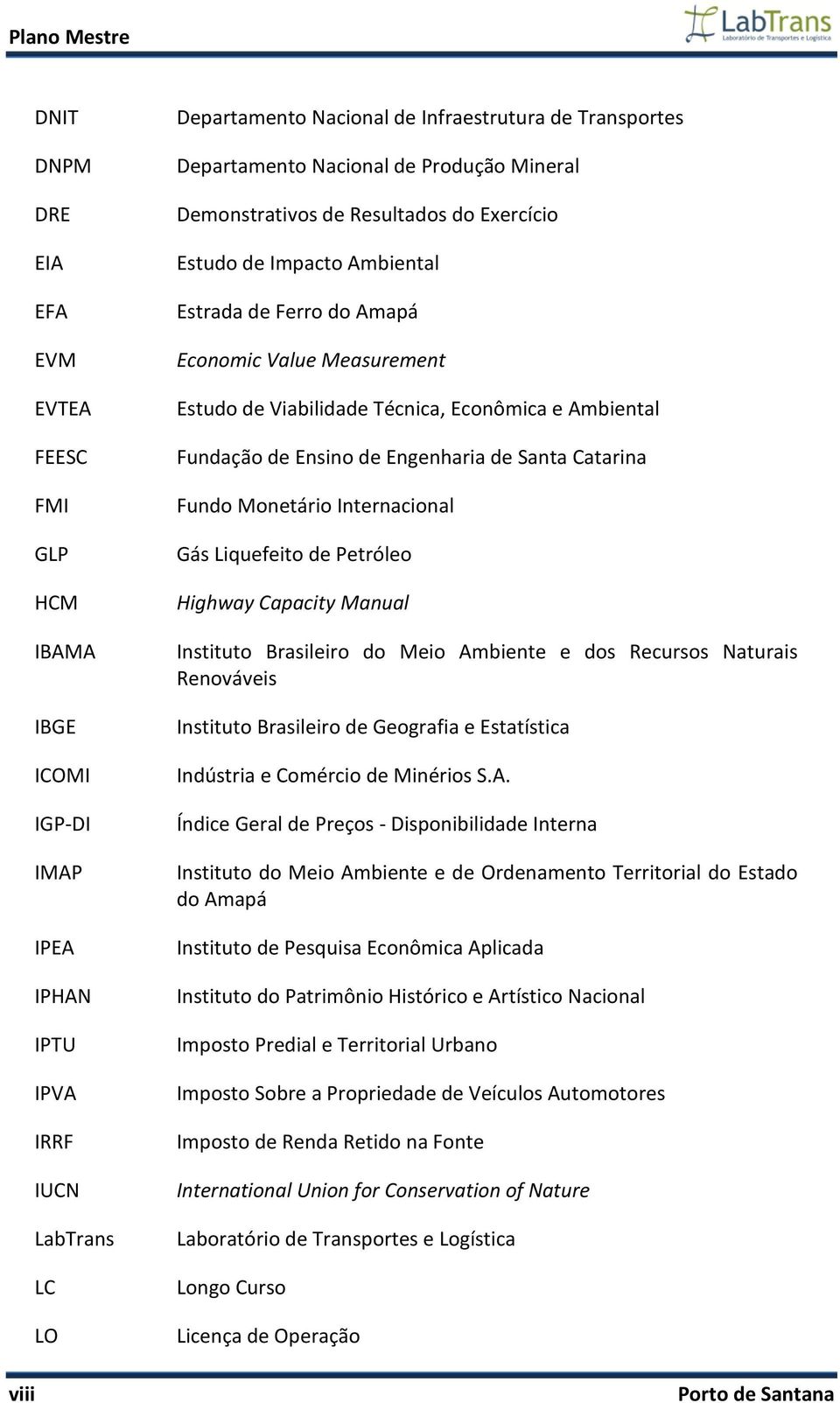 Ambiental Fundação de Ensino de Engenharia de Santa Catarina Fundo Monetário Internacional Gás Liquefeito de Petróleo Highway Capacity Manual Instituto Brasileiro do Meio Ambiente e dos Recursos