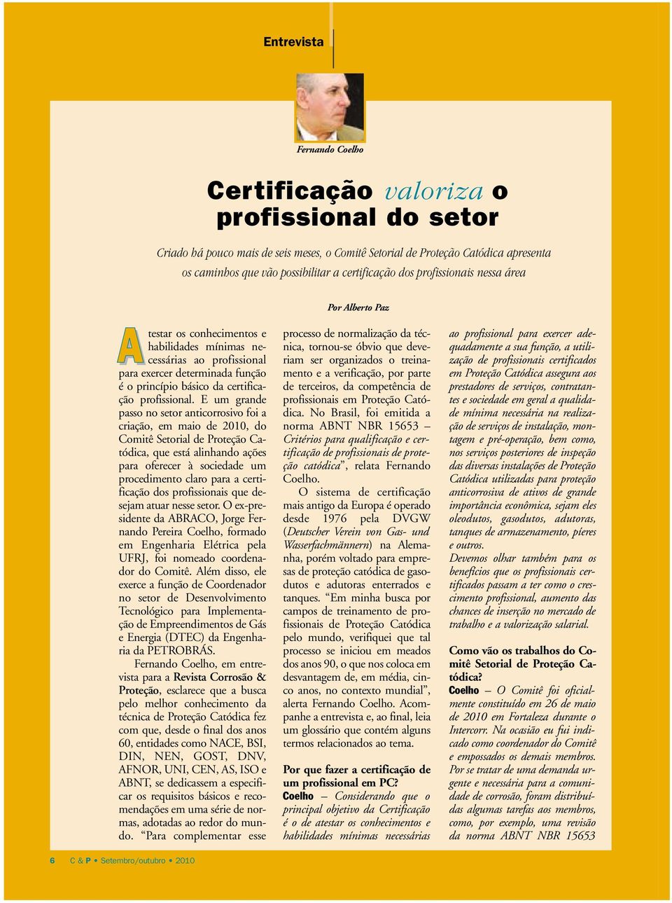 certificação profissional.