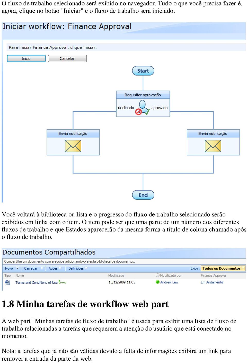 O item pode ser que uma parte de um número dos diferentes fluxos de trabalho e que Estados aparecerão da mesma forma a título de coluna chamado após o fluxo de trabalho. 1.