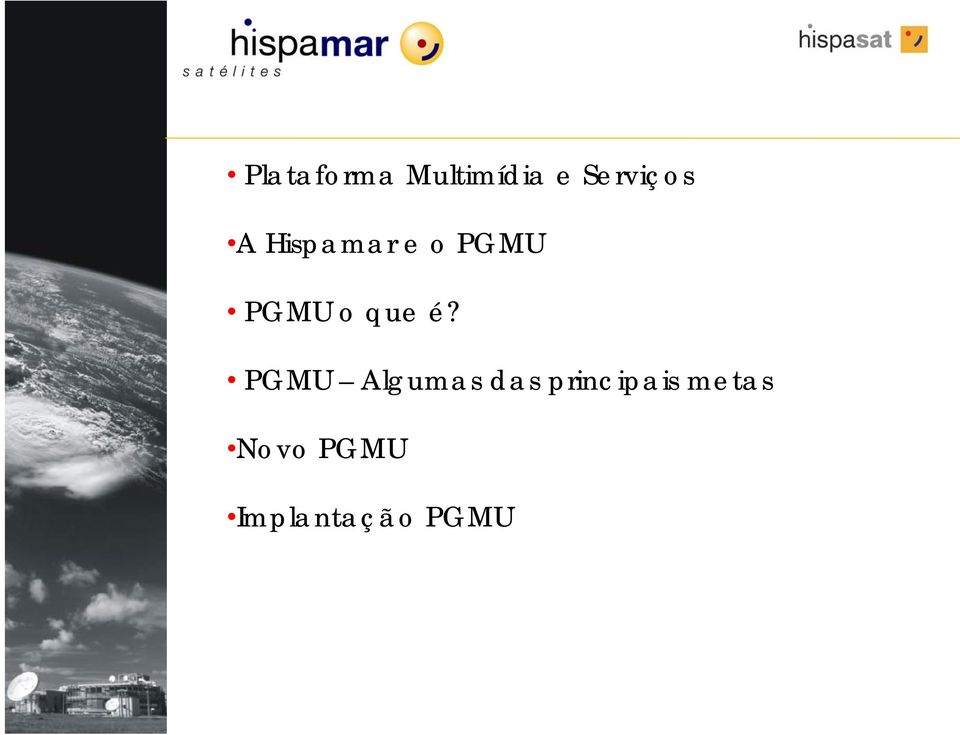 PGMU o que é?