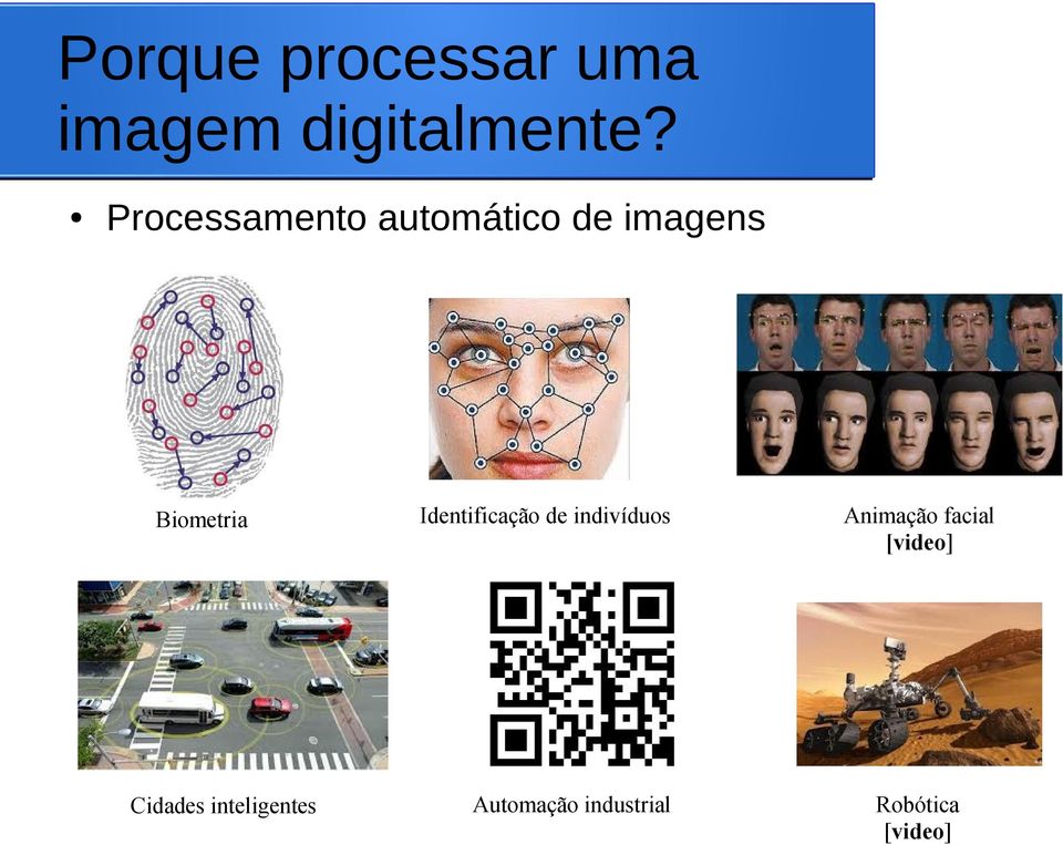 Cidades inteligentes Identificação de indivíduos