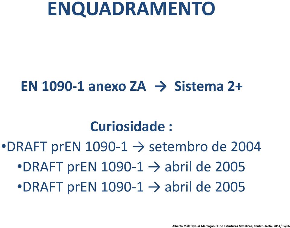 1090-1 setembro de 2004 DRAFT pren