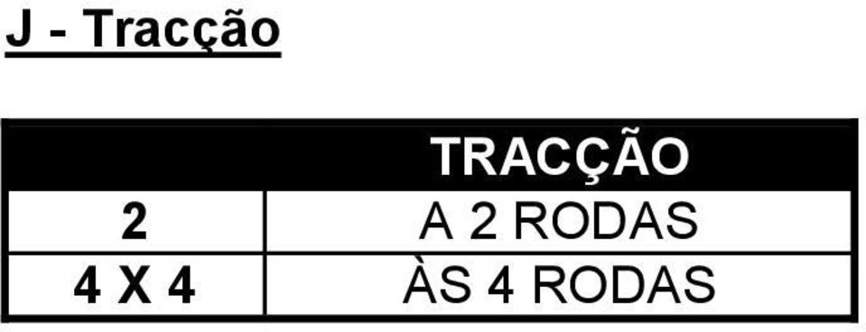 2 RODAS 4 X