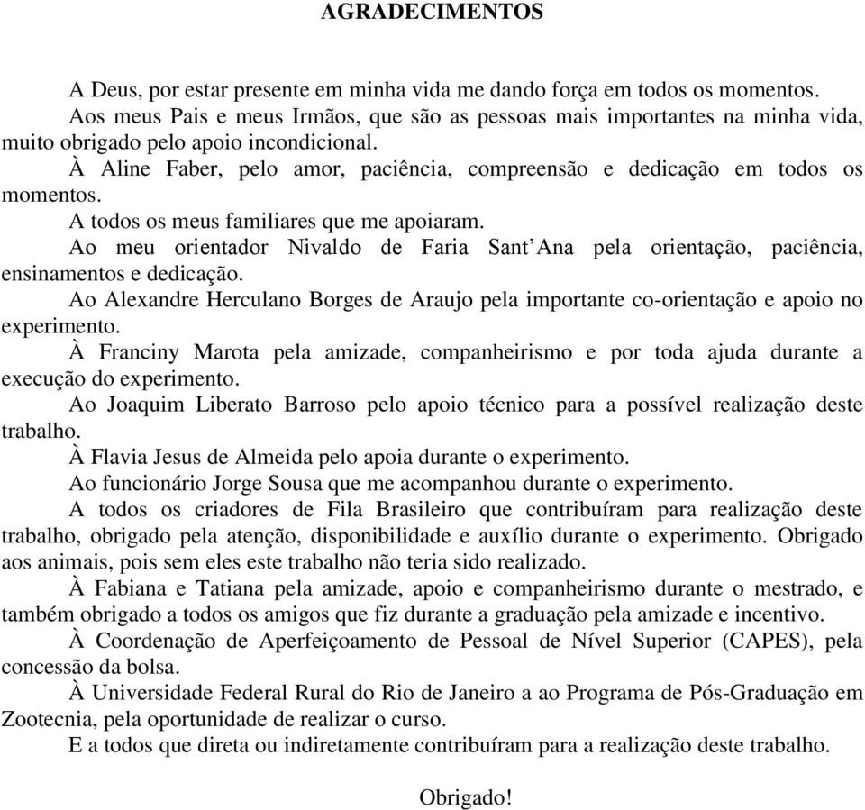 À Aline Faber, pelo amor, paciência, compreensão e dedicação em todos os momentos. A todos os meus familiares que me apoiaram.