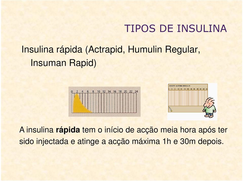 rápida tem o início de acção meia hora após ter