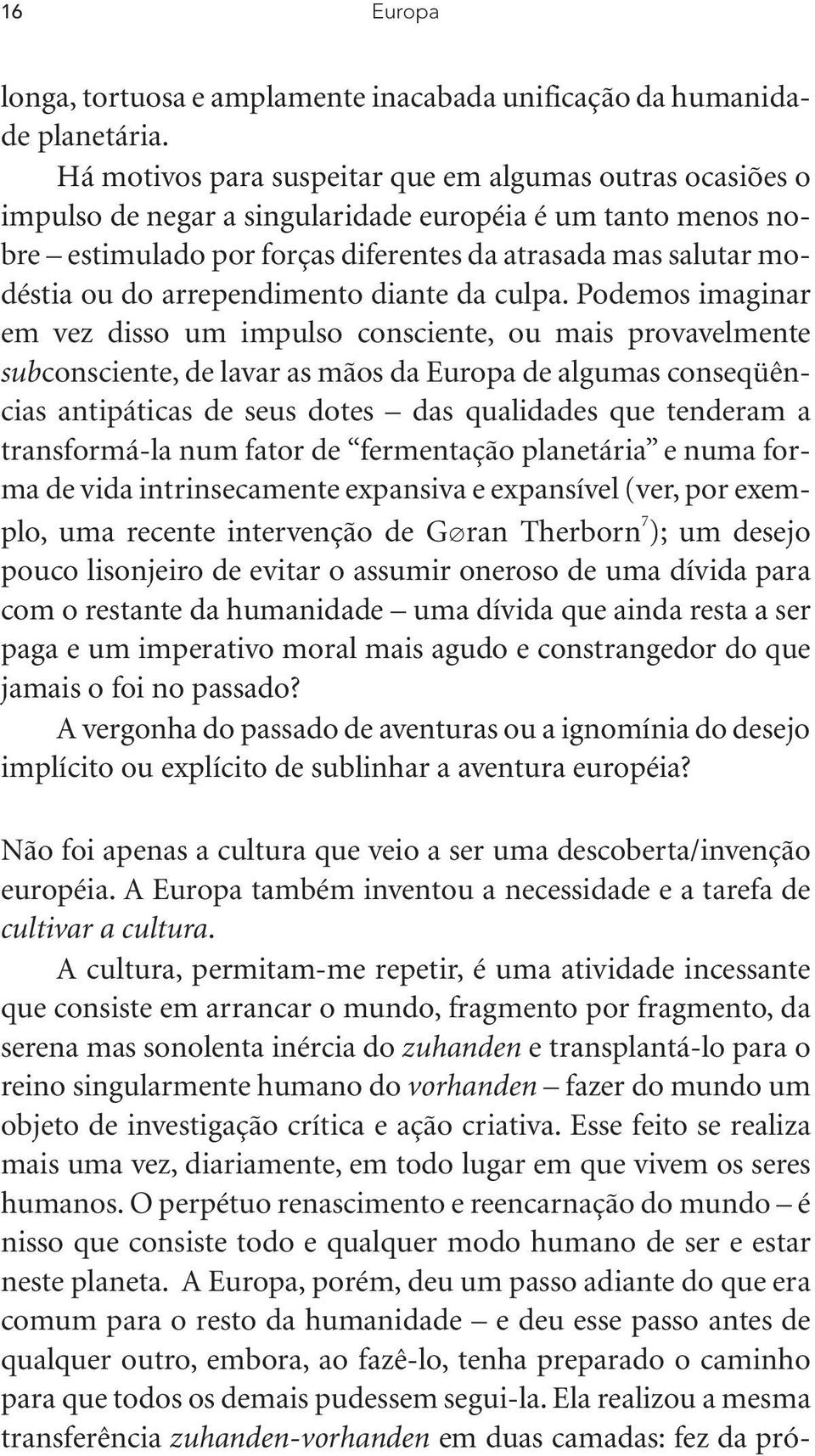 arrependimento diante da culpa.