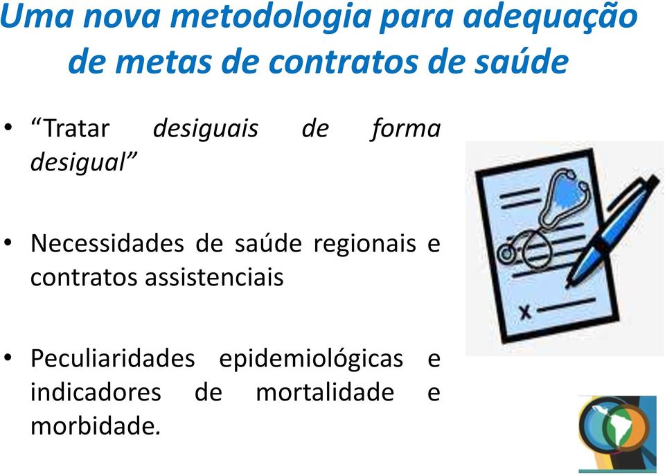 de saúde regionais e contratos assistenciais